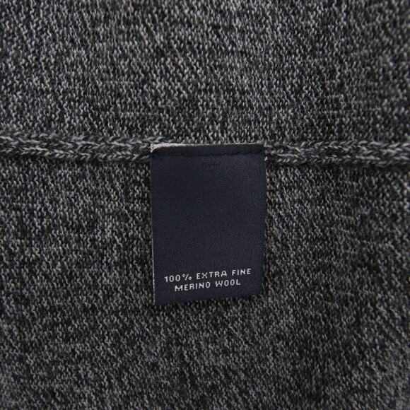 Hart Schaffner Marx Sweater Vest Gray Men's Extra Fine Merino Wool V Neck NWT 2X - Picture 10 of 11